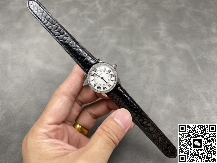 Replica Cartier RONDE DE CARTIER WR000251 K11 Factory Semi-matte black - Image 4