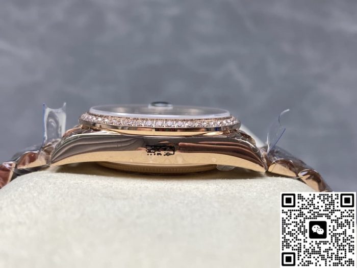 Replica Rolex Day-Date m128345rbr-0065 8+ Factory Turquoise dial - Image 6