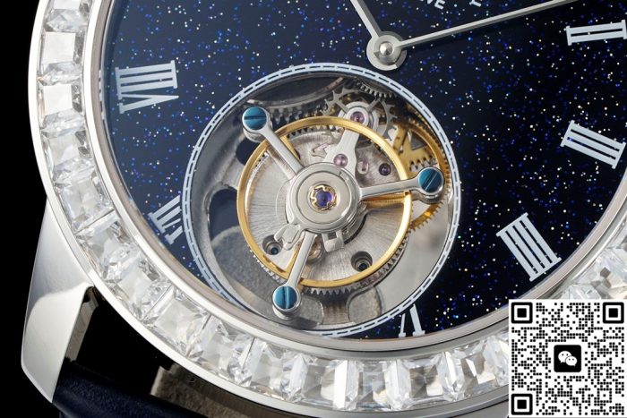 Replica Patek Philippe Tourbillon RMS Factory diamond-set bezel - Image 4