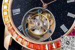 Replica Patek Philippe Tourbillon RMS Factory Dark blue strap - Image 5