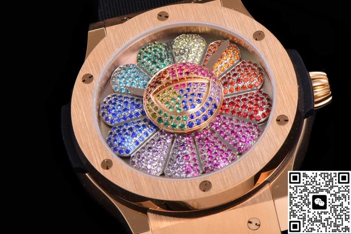 Replica Hublot Classic Fusion 507.CX.9099.RX.TAK25 Sunflower dial - Image 6