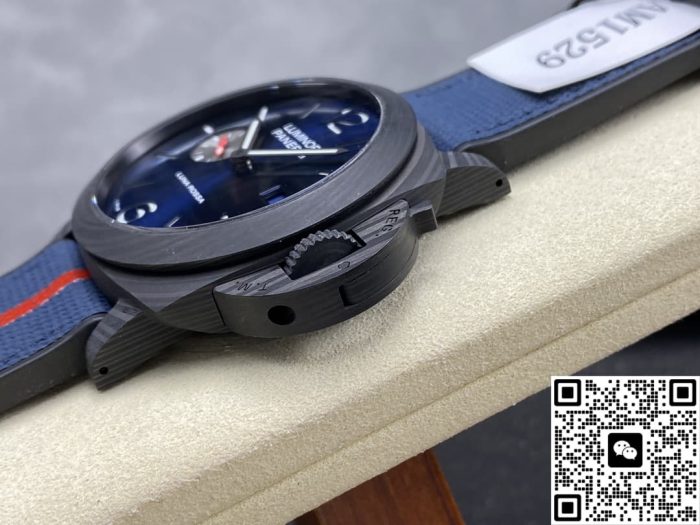 Replica Panerai Lumino Dur PAM01529 VS Factory Blue strap - Image 6