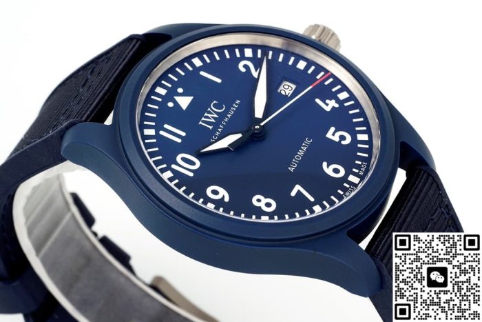 Replica IWC Pilot IW328101 ZF Factory Blue ceramic - Image 5