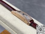 Replica Cartier Tank WJTA0026 8848 Factory Purple red strap - Image 17