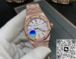 Replica Audemars Piguet Royal Oak 15454OR.GG.1259OR.01 APS factory Silver dial - Image 7