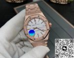 Replica Audemars Piguet Royal Oak 15454OR.GG.1259OR.01 APS factory Silver dial - Image 17
