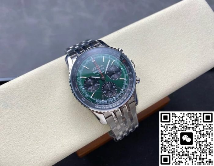 Replica Breitling Navitimer AB0137241L1A1 BLS factory Dark green dial - Image 6