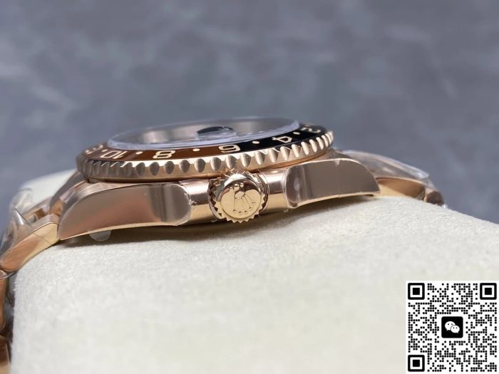 Replica Rolex Greenwich II M126715CHNR-0002 AR Factory Iron Tiger Eye Stone - Image 6