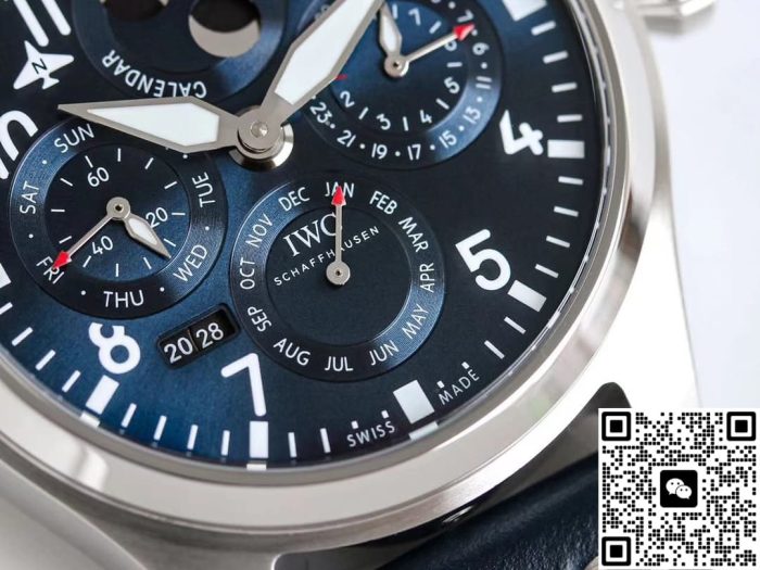 Replica IWC Pilot IW503605 V9 Factory Month display - Image 7
