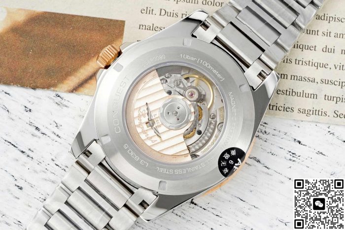 Replica Longines Concas L3.320.5.02.6 AF Factory Folding clasp - Image 8