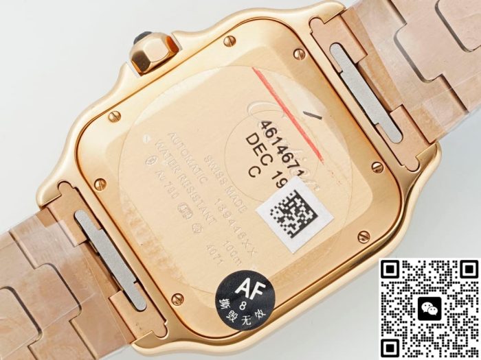 Replica Cartier Santos WGSA0018 AF Factory Folding clasp - Image 7