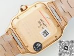 Replica Cartier Santos WGSA0018 AF Factory Folding clasp - Image 18