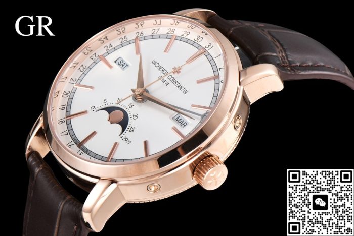 Replica Vacheron Constantin Traditionnelle 4010T-000R-B344 GR Factory Month display - Image 9