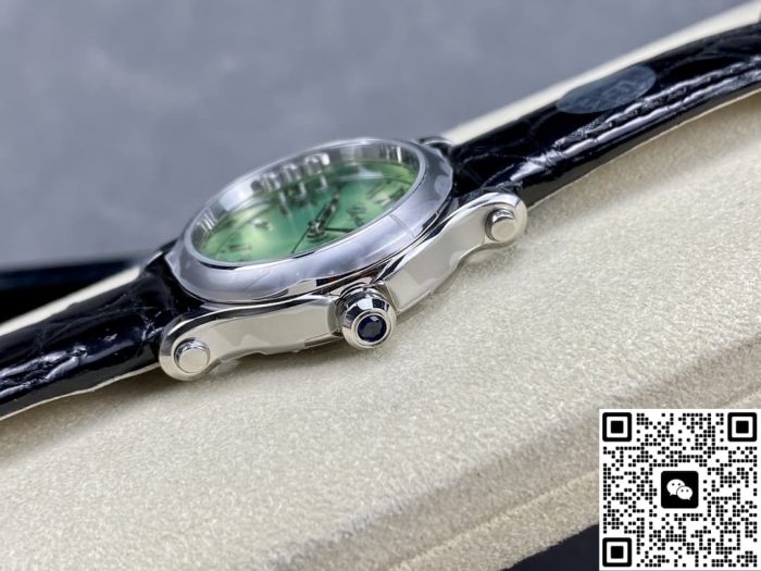 Replica Chopard HAPPY SPORT 278590-3013 YF Factory Green Dial - Image 7
