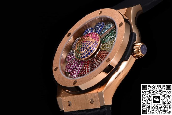 Replica Hublot Classic Fusion 507.CX.9099.RX.TAK25 Sunflower dial - Image 8