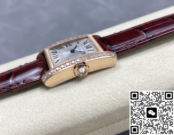 Replica Cartier Tank WJTA0050 8848 Factory Square dial - Image 5