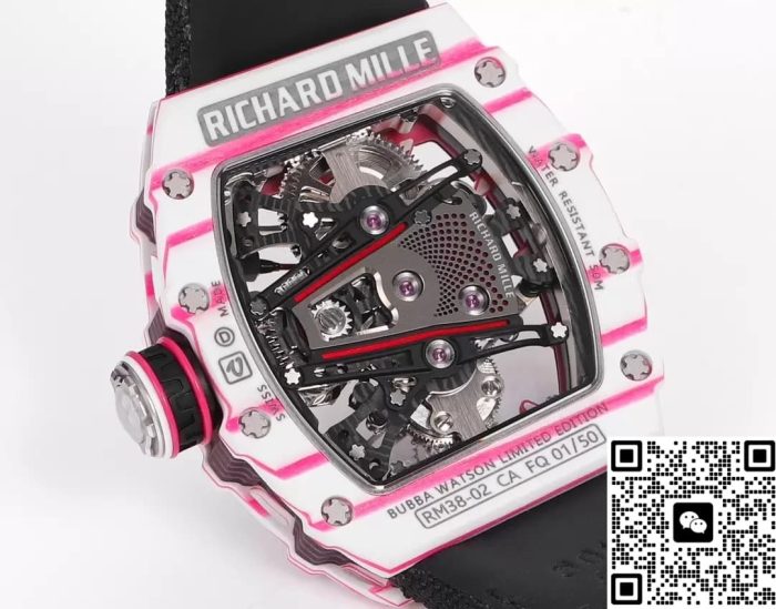 Replica Richard Mille RM38-02 RM Factory Tonneau-shaped dial - Image 9