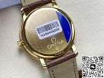 Replica Omega De Ville 424.53.40.20.02.002 N1 Factory Alligator leather strap - Image 18