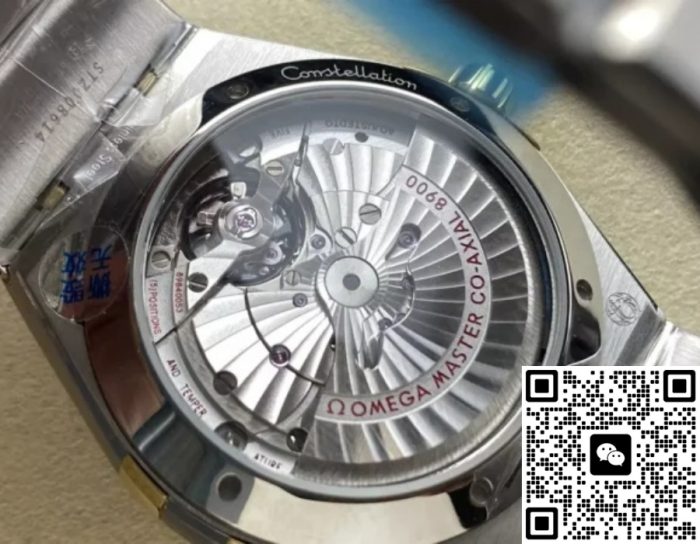 Replica OMEGA Constellation 131.23.41.21.10.001 V+ Factory Dark Green Strap - Image 8
