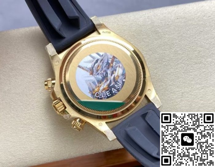 Replica Rolex Cosmograph Daytona m126518ln-0010 CLEAN Factory Rubber strap - Image 6