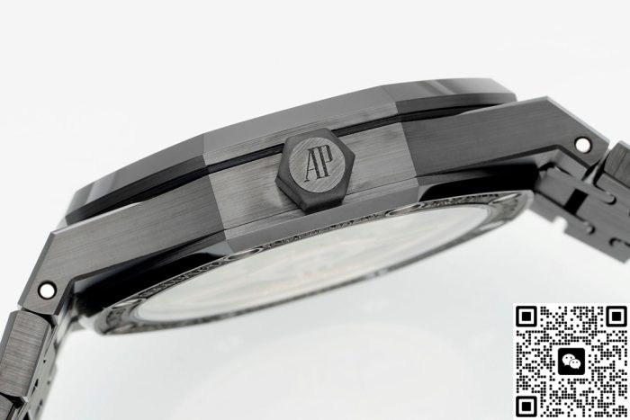 Replica Audemars Piguet Royal Oak 15500 APS Factory Black ceramic - Image 9