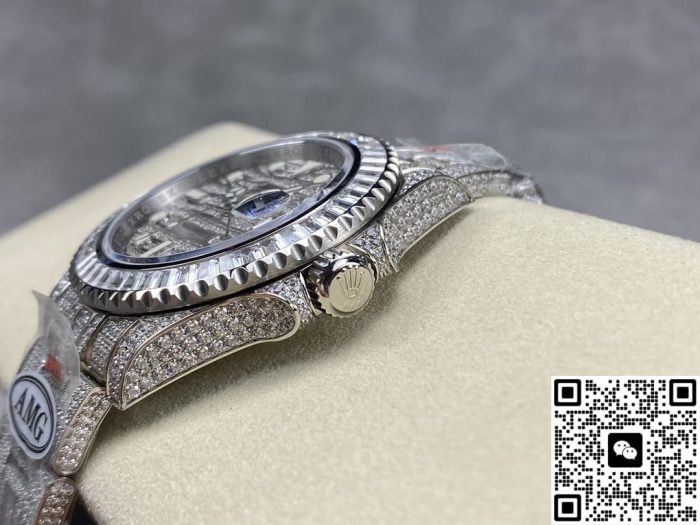 Replica Rolex Greenwich II 116769TBR-74779B AMG Factory GMT - Image 6