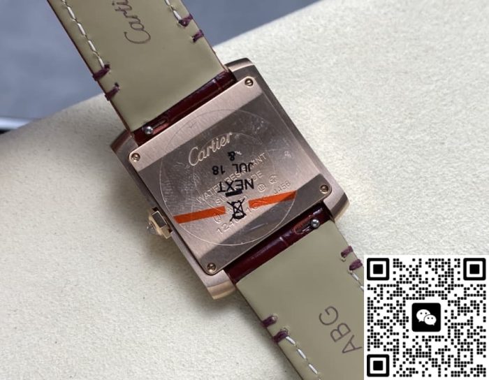 Replica Cartier Tank WJTA0050 8848 Factory Square dial - Image 9