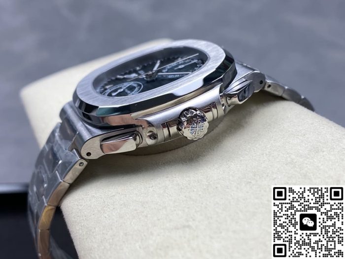 Replica Patek Philippe Nautilus 5990-1A-011 3K Factory Chronograph - Image 9