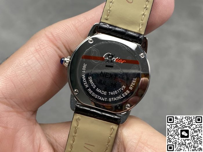 Replica Cartier RONDE DE CARTIER WR000251 K11 Factory Semi-matte black - Image 8