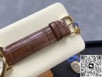 Replica Omega De Ville 424.53.40.20.02.002 N1 Factory Alligator leather strap - Image 19
