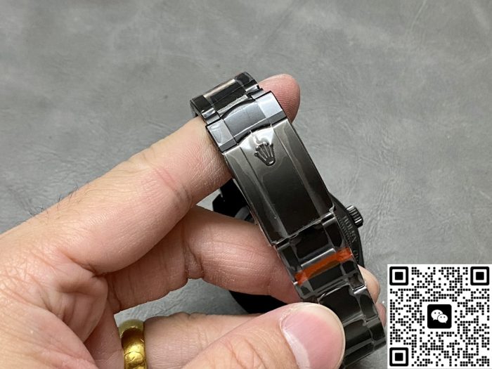 Replica Rolex Oyster 116400 Tourbillon YS Factory Gray dial - Image 9