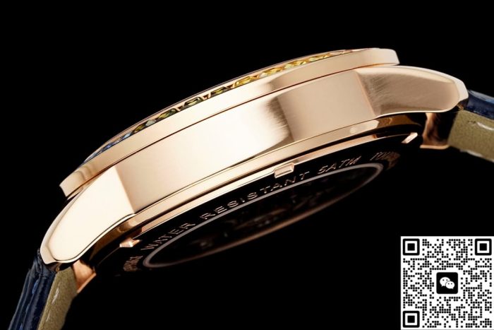 Replica Patek Philippe Tourbillon RMS Factory Dark blue strap - Image 10