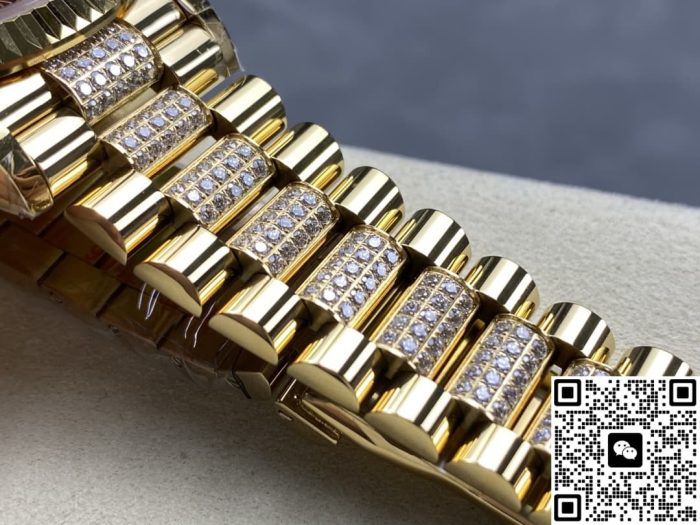 Replica Rolex Day-Date m128238-0046 8+ Factory Folding clasp - Image 8