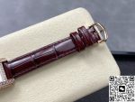 Replica Cartier Tank WJTA0026 8848 Factory Purple red strap - Image 9
