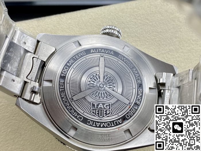 Replica TAG HEUER AUTAVIA WBE5114.EB0173 Black Dial - Image 9