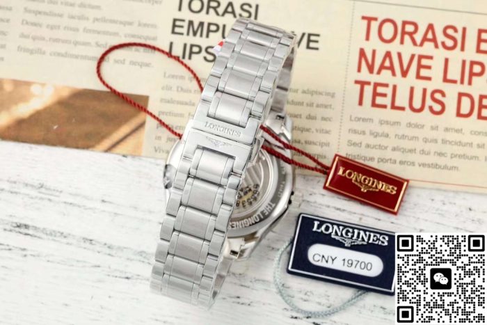 Replica Longines Master Collection L2.909.4.57.6 AF Factory Date display - Image 10