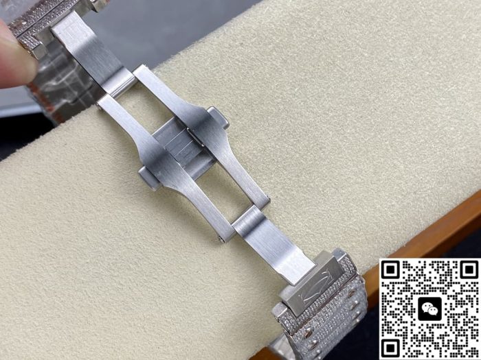 Replica Cartier Santos W2SA0030 AMG Factory Diamond bezel - Image 9
