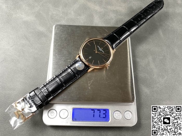 Replica Vacheron Constantin Patrimony 85180-000R-9232 VC+ Factory black - Image 9