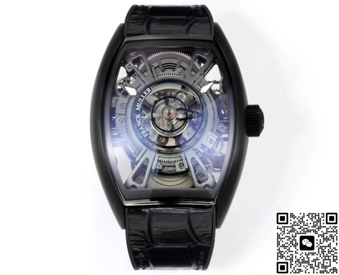 Replica Franck Muller V45 Tourbillon NEW Factory Black case - Image 2