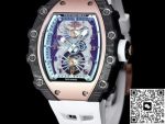 Replica Richard Mille RM21-01 RM Factory Tourbillon rubber strap - Image 13