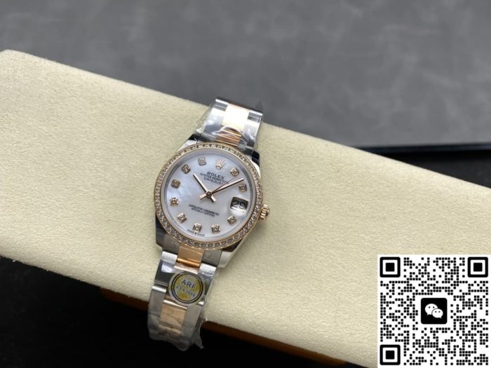 Replica Rolex Datejust m278381rbr-0025 AR Factory White dial - Image 11