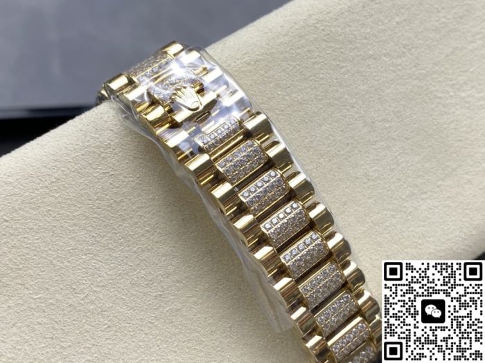 Replica Rolex Day-Date m128238-0072 8+ Factory Blue Dial - Image 24