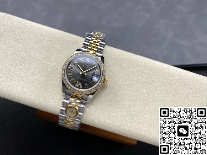 Replica Rolex Datejust m278383rbr-0018 AR Factory Dark grey dial - Image 11