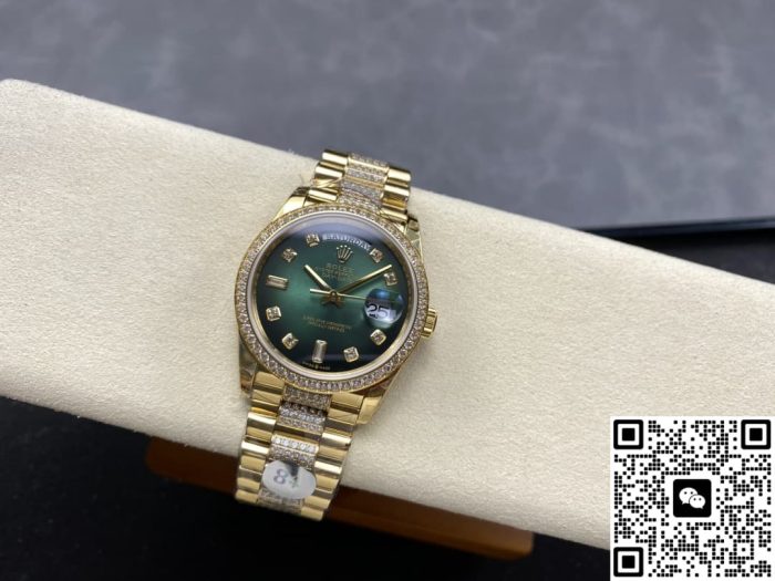 Replica Rolex Day-Date m128348rbr-0036 8+ Factory Blue Crystal - Image 10