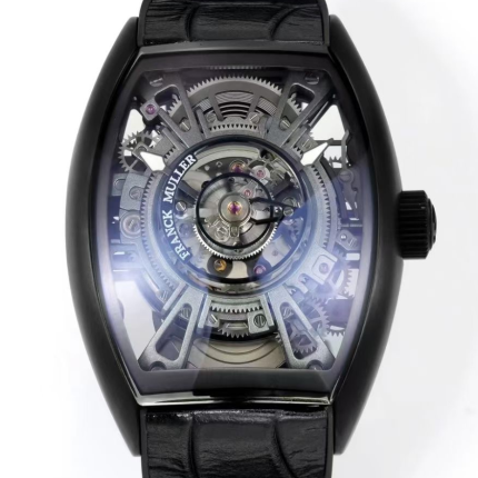 Replica Franck Muller V45 Tourbillon NEW Factory Black case