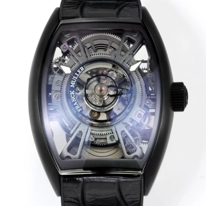 Replica Franck Muller V45 Tourbillon NEW Factory Black case - Image 1