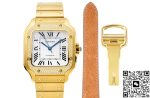 Replica Cartier Santos WJSA0010 BV Factory Roman numerals - Image 2