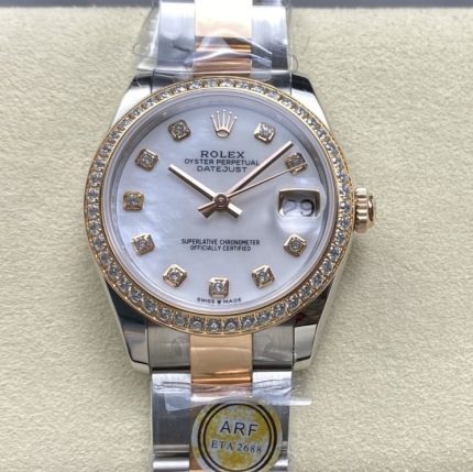Replica Rolex Datejust m278381rbr-0025 AR Factory White dial