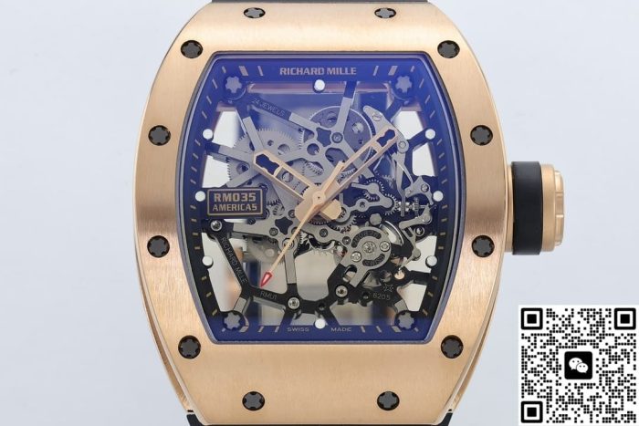 Replica Richard Mille RM035 ZF Factory Chronograph function - Image 3