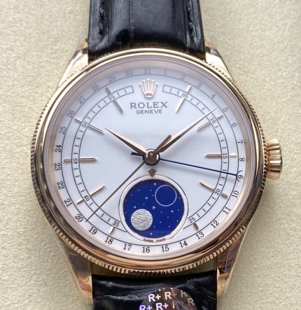 Replica Rolex Cellini m50535-0002 R+ factory moon phase